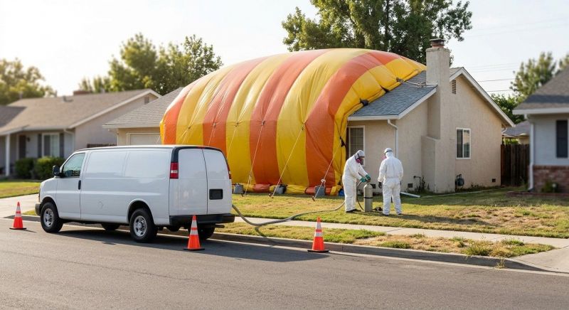 Tent Fumigation in Asheville, NC